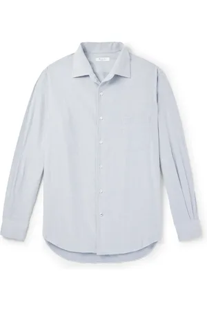 Loro Piana André Cotton-Flannel Shirt
