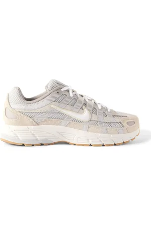 Nike P-6000 Suede, Leather and Mesh Sneakers
