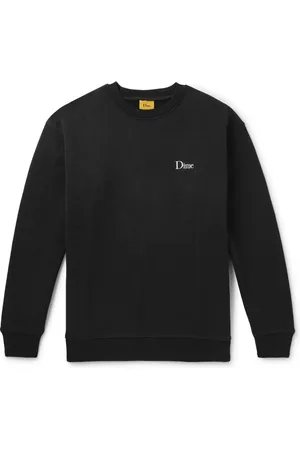 DIME Logo-Embroidered Cotton-Jersey Sweatshirt
