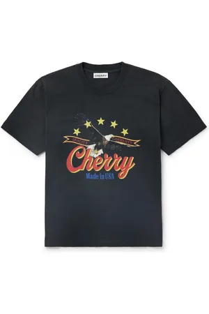 CHERRY LOS ANGELES Logo-Print Cotton-Jersey T-Shirt