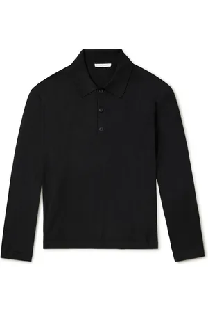 The Row Djon Wool Polo Shirt