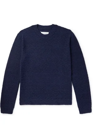 Maison Margiela Cotton-Blend Bouclé Sweater