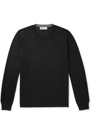 Brunello Cucinelli Cashmere and Silk-Blend Sweater
