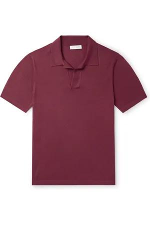 GABRIELA HEARST Stendhal Cashmere Polo Shirt