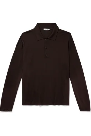 The Row Djon Wool Polo Shirt