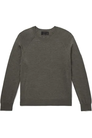 NILI LOTAN Reggie Silk and Cotton-Blend Sweater