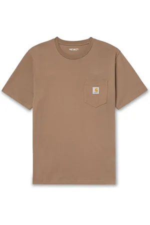 Carhartt Logo-Appliquéd Cotton-Jersey T-Shirt
