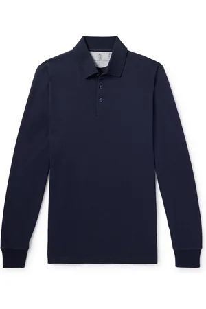 Brunello Cucinelli Cotton-Piqué Polo Shirt