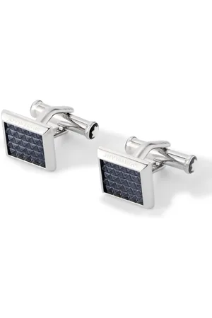 Montblanc Meisterstück Lacquered Stainless Steel Cufflinks