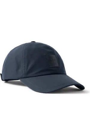 Stone Island Ghost Logo-Appliquéd Organic Cotton-Canvas Cap