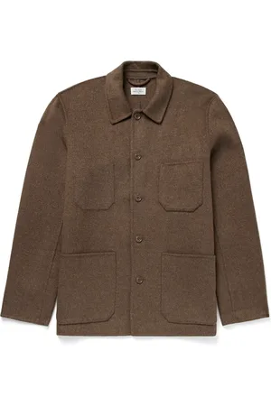 HARTFORD Jay Double-Faced Wool-Blend Jacket