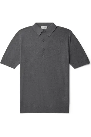 JOHN SMEDLEY Roth Sea Island Cotton Polo Shirt