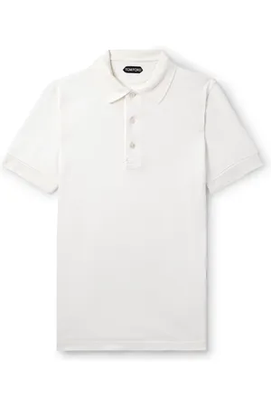 Tom Ford Lyocell and Cotton-Blend Piqué Polo Shirt