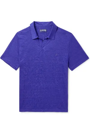 Vilebrequin Pyramid Linen-Jersey Polo Shirt