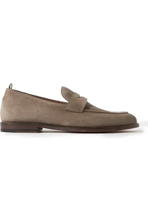 Officine creative Opera 001 Suede Penny Loafers