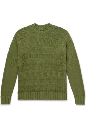 Ralph Lauren Linen and Cotton-Blend Sweater