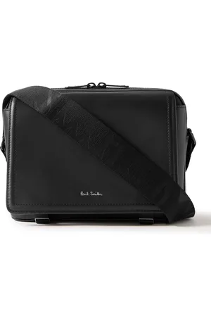 Paul Smith Textured-Leather Messenger Bag
