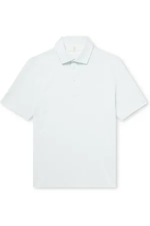 Brunello Cucinelli Linen and Cotton-Blend Polo Shirt