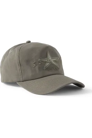 Small Talk Star Appliquéd Embroidered Cotton-Twill Baseball Cap
