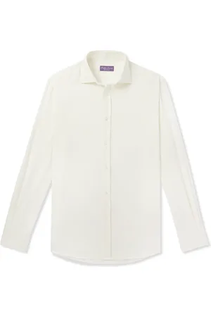 Ralph Lauren Aston Cotton and Cashmere-Blend Shirt