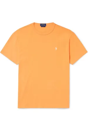 Ralph Lauren Logo-Embroidered Cotton-Jersey T-Shirt