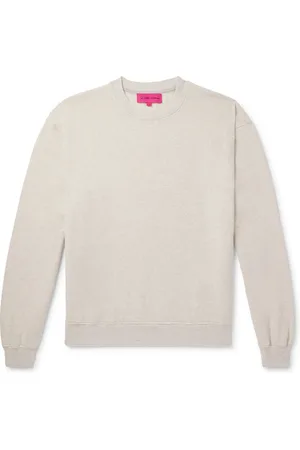 THE ELDER STATESMAN Daily Crew Cotton and Cashmere-Blend Jersey Sweatshirt