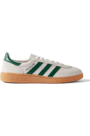 adidas Handball Spezial Leather-Trimmed Suede Sneakers