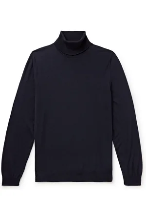 Incotex Zanone Slim-Fit Flexwool Rollneck Sweater