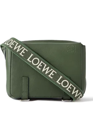 Loewe Military Leather Messenger Bag