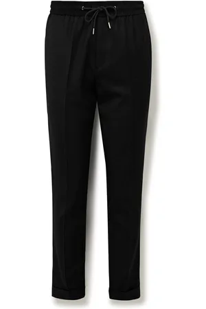 Paul Smith Slim-Fit Wool and Cashmere-Blend Flannel Drawstring Trousers
