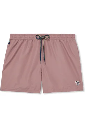 Paul Smith Logo-Appliquéd Straight-Leg Mid-Length Recycled Swim Shorts
