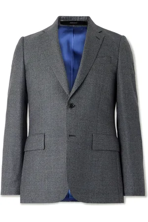 Paul Smith Prince of Wales Checked Wool Blazer