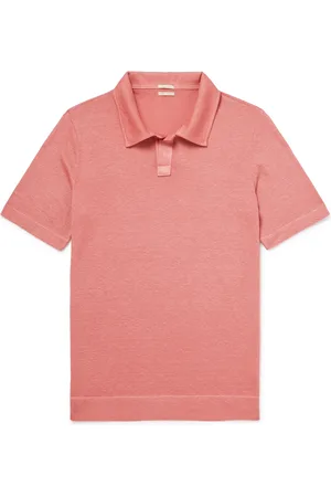 MASSIMO ALBA Aruba Linen and Cotton-Blend Polo Shirt