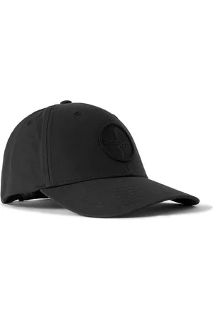 Stone Island Logo-Embroidered Cotton-Canvas Baseball Cap