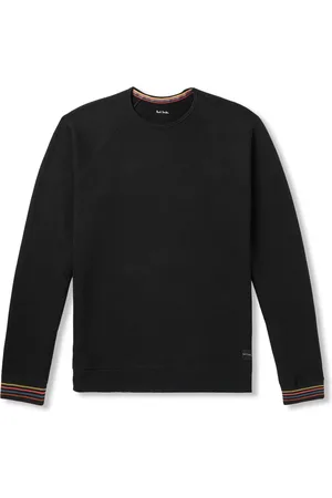 Paul Smith Striped Cotton-Jersey Sweatshirt