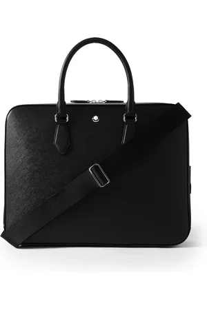 Montblanc Textured-Leather Briefcase