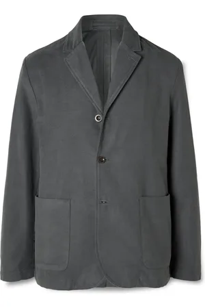 Mr P. Organic Cotton-Blend Moleskin Suit Jacket