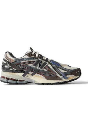 New Balance 1906A Rubber-Trimmed Mesh Sneakers