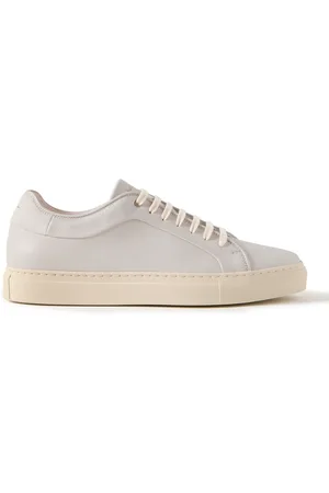 Paul Smith Basso Lux Suede-Trimmed Leather Sneakers