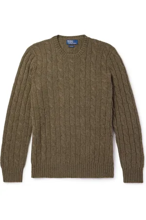 Ralph Lauren Cable-Knit Cashmere Sweater