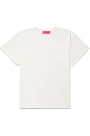 THE ELDER STATESMAN Cotton and Cashmere-Blend Jersey T-Shirt