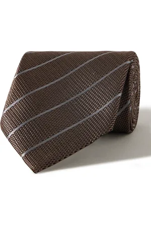 Tom Ford 8cm Striped Silk-Jacquard Tie