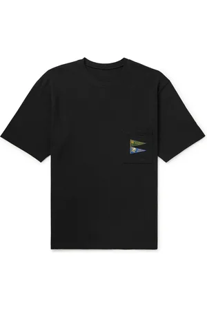 KAPITAL Logo-Appliquéd Cotton-Jersey T-Shirt
