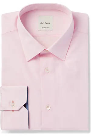 Paul Smith Cutaway-Collar Cotton-Poplin Shirt