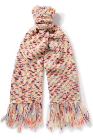 A.P.C. Noah Fringed Knitted Scarf