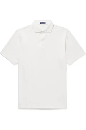 Peter Millar Albatross Pima Cotton-Blend Piqué Polo Shirt