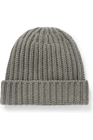 Stoffa Ribbed Cashmere Beanie