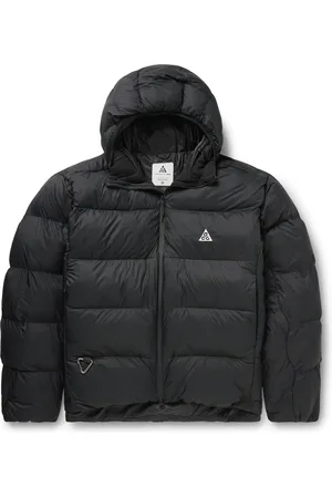 Nike ACG Lunar Lake Logo-Embroidered Quilted Therma-FIT ADV Nylon-Ripstop Hooded Jacket