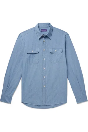 Ralph Lauren Cooper Cotton-Chambray Shirt