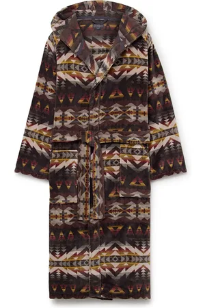 Pendleton Cotton-Velour Jacquard Robe